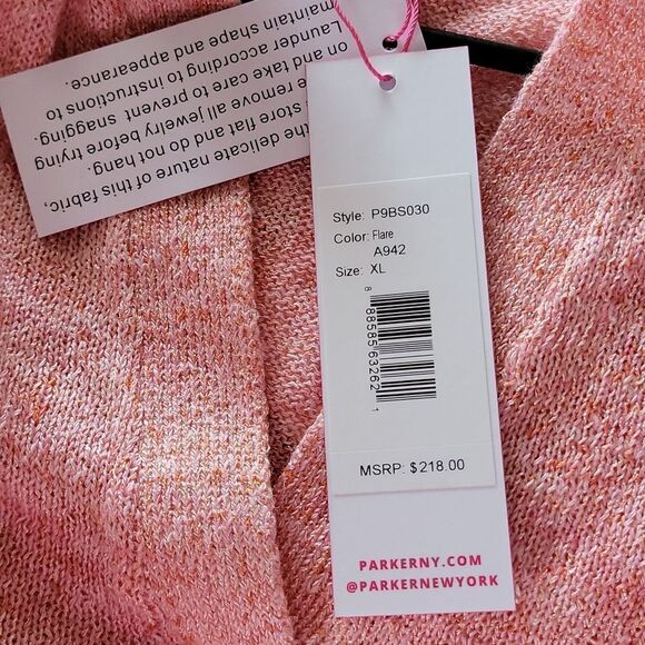 PARKER McKenna spread collar knit sweater - Picture 8 of 9